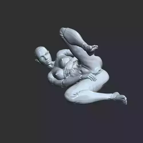 Sexy Mecha Girl NSFW Erotic 3D Printable STL