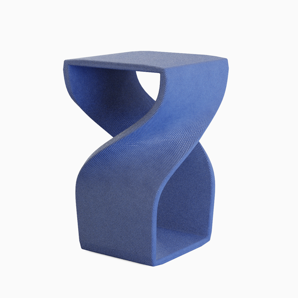 Twisted Stool for Childs Set Low-poly 3D model_16