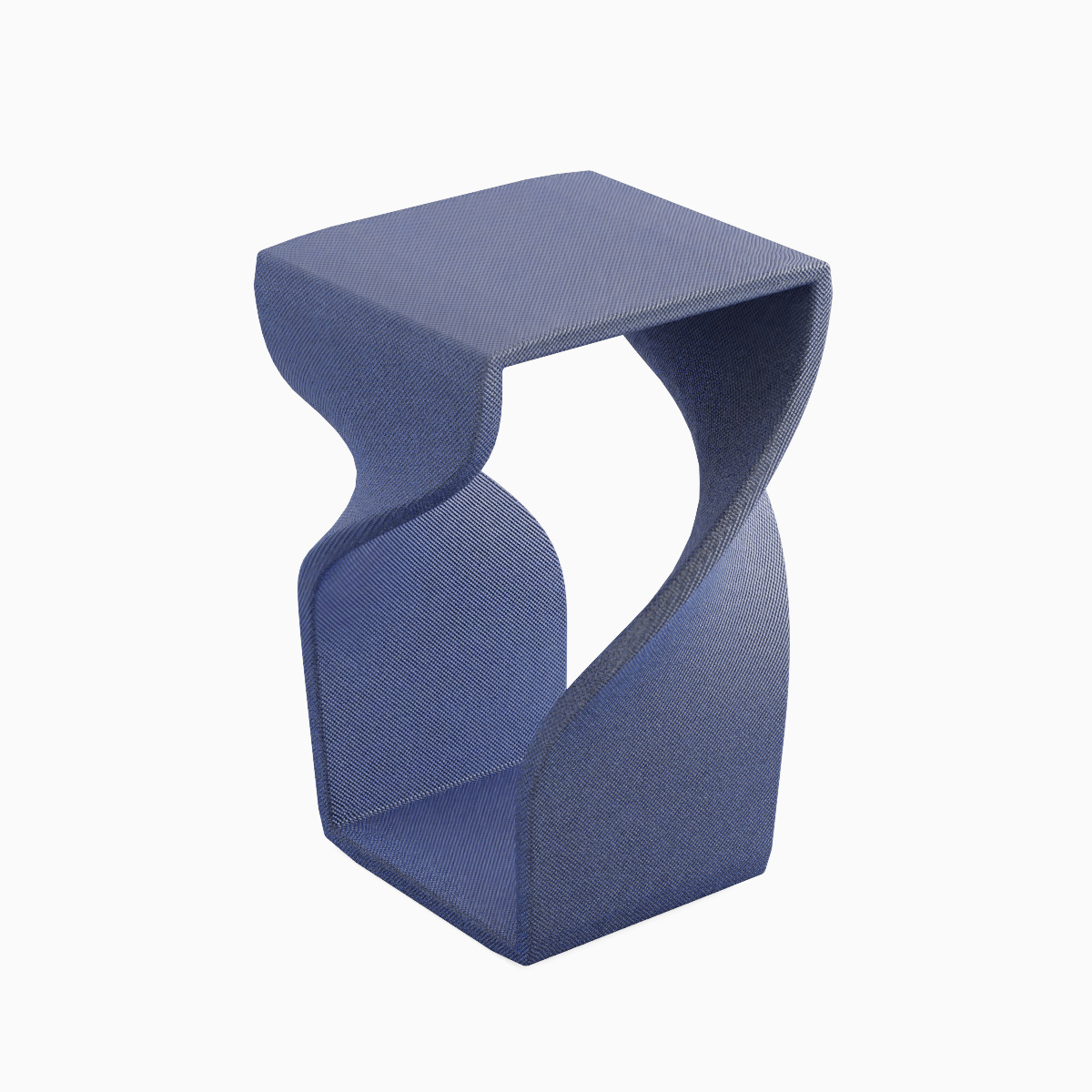 Twisted Stool for Childs Set Low-poly 3D model_18