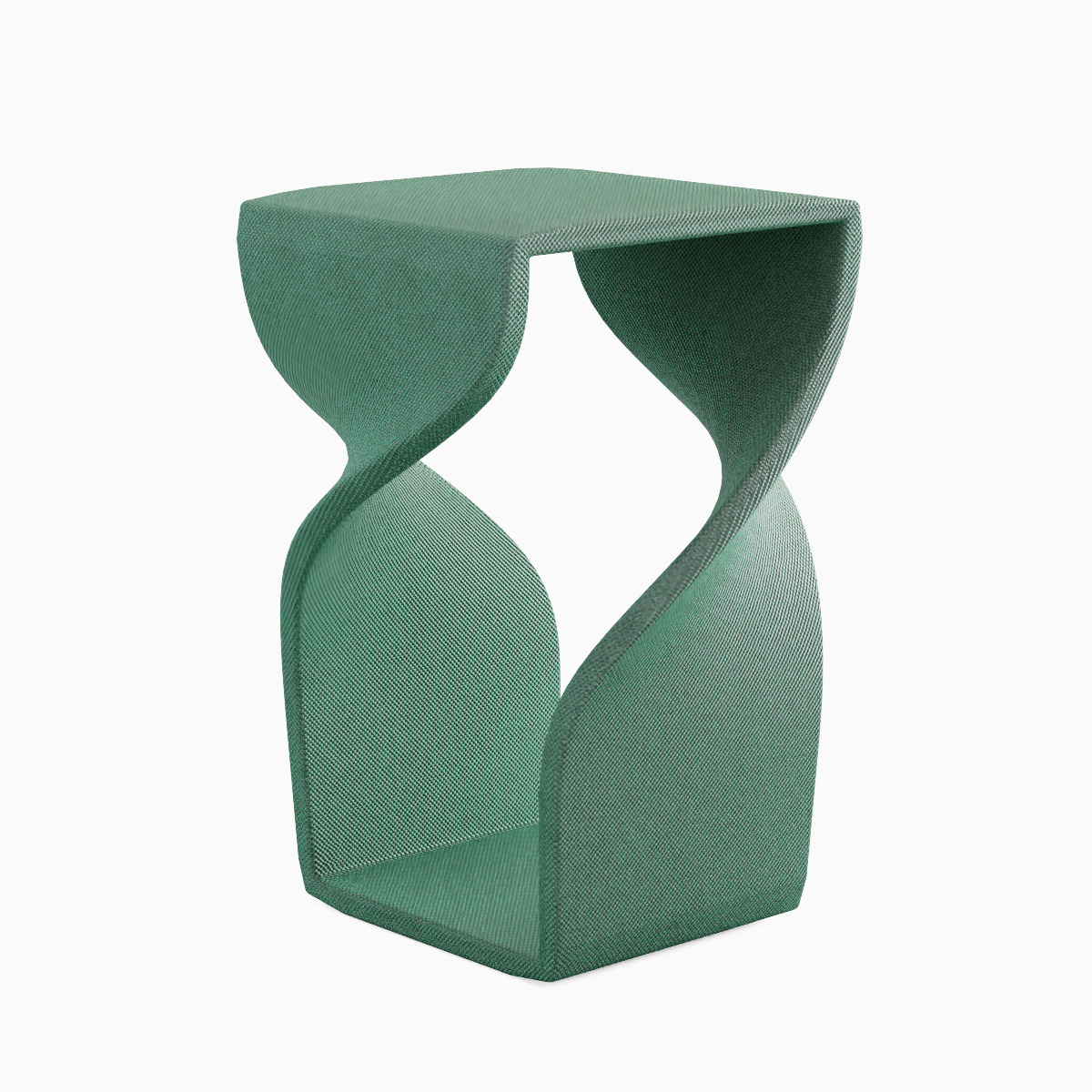 Twisted Stool for Childs Set Low-poly 3D model_9