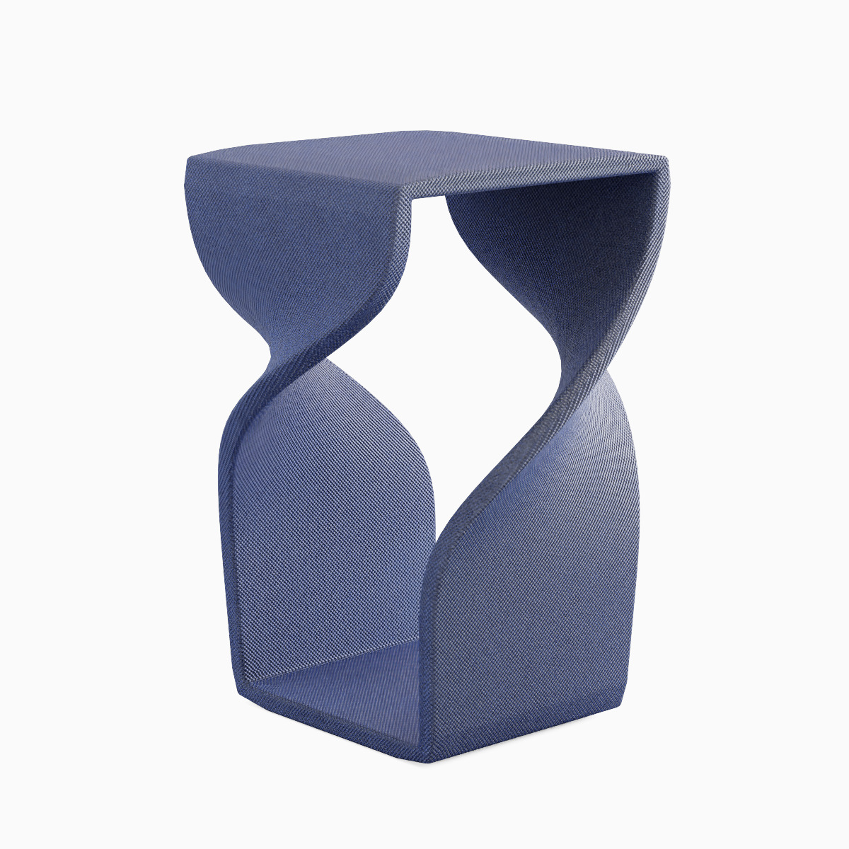Twisted Stool for Childs Set Low-poly 3D model_15