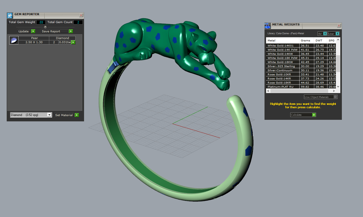 bracelet  3D print model_1