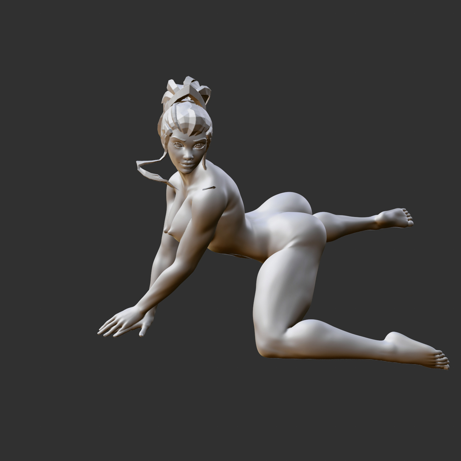 Perfect Figure Anime Babe NSFW 3D STL 3D print model_6
