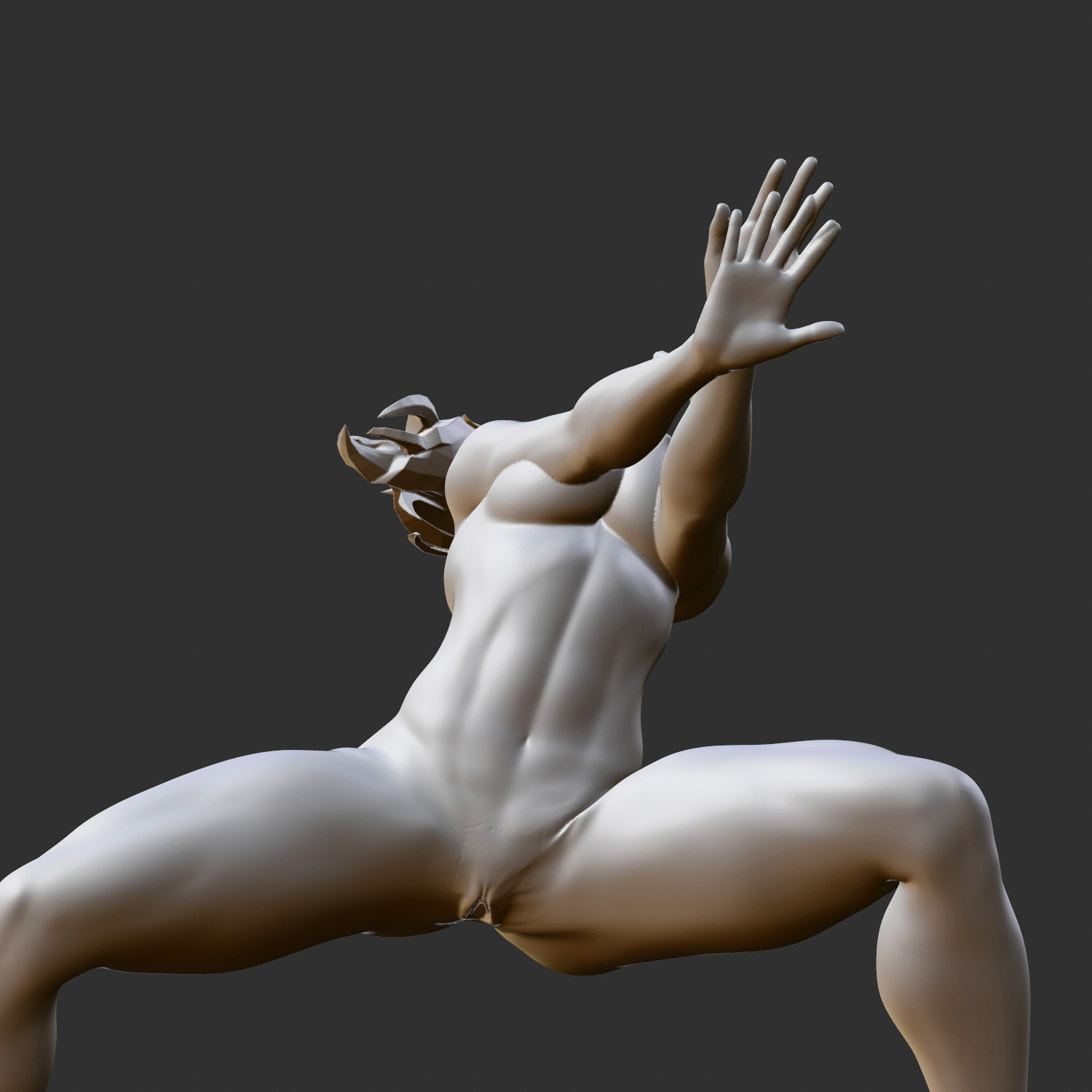 Perfect Figure Anime Babe NSFW 3D STL 3D print model_4