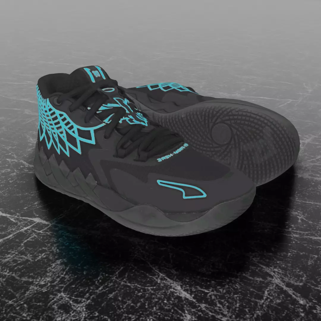 PUMA MB 01 BUZZ CITY 3D SHOES Low-poly 3D model_0