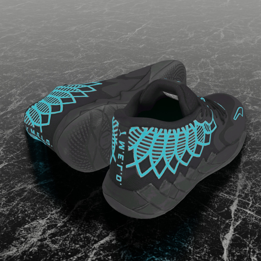 PUMA MB 01 BUZZ CITY 3D SHOES Low-poly 3D model_5