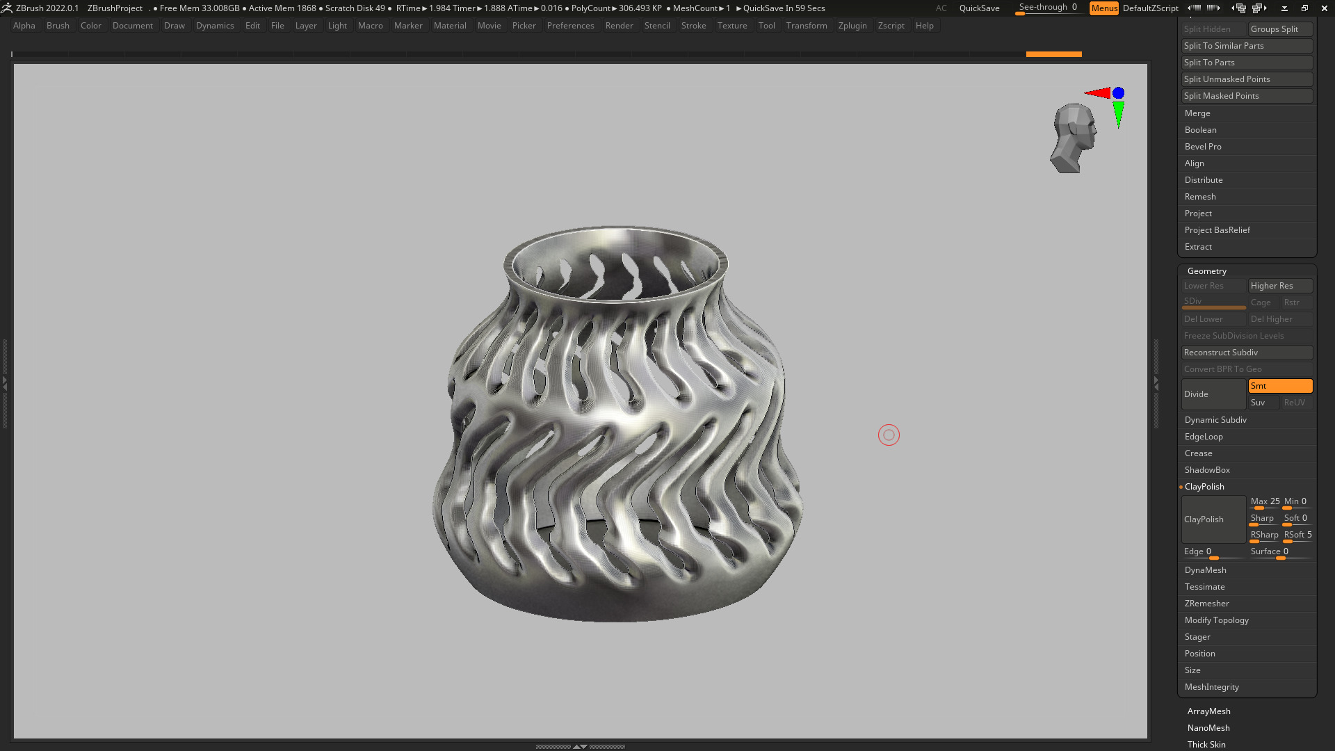 vase 3d print 290  3D print model_3
