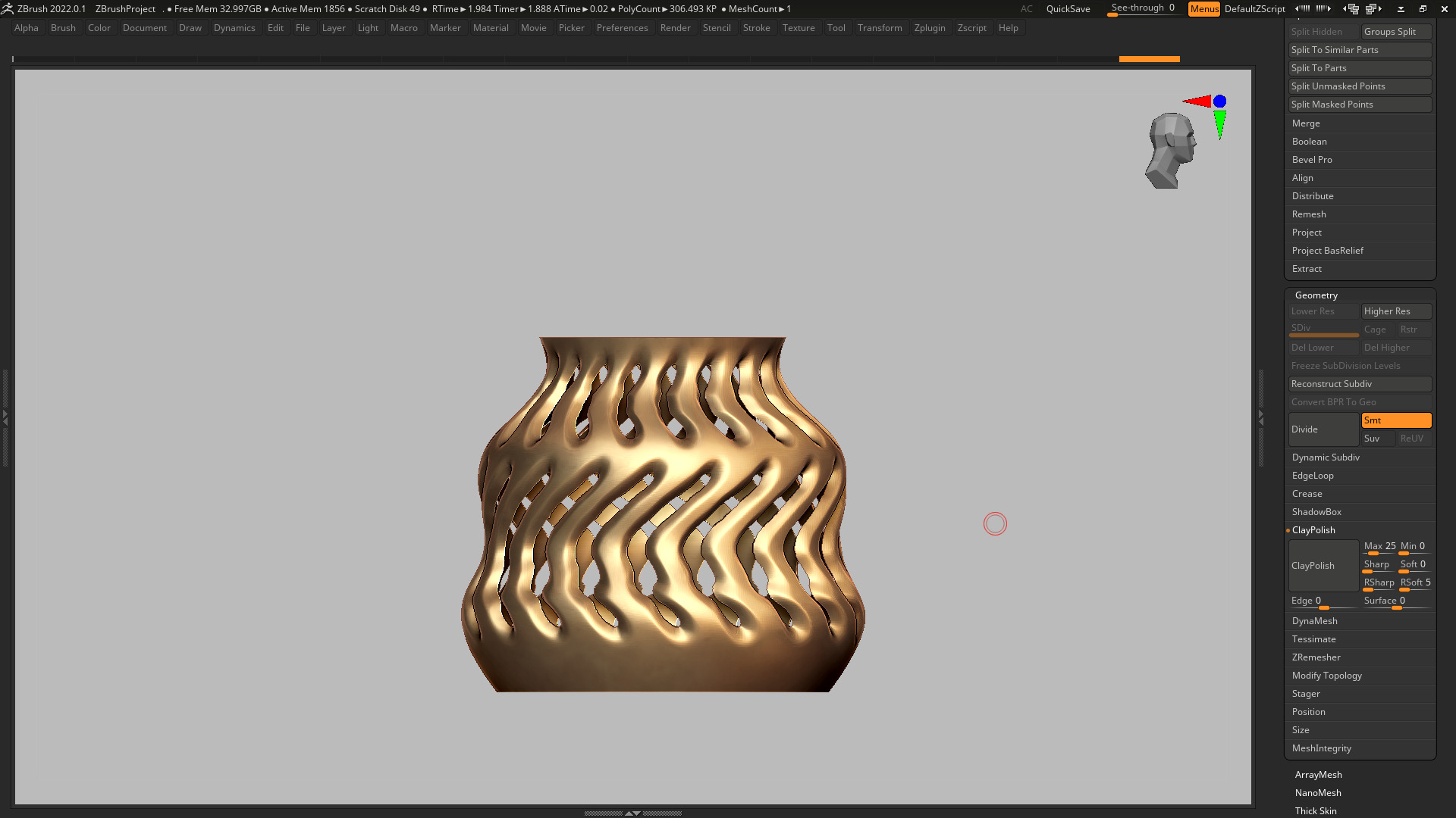 vase 3d print 290  3D print model_5