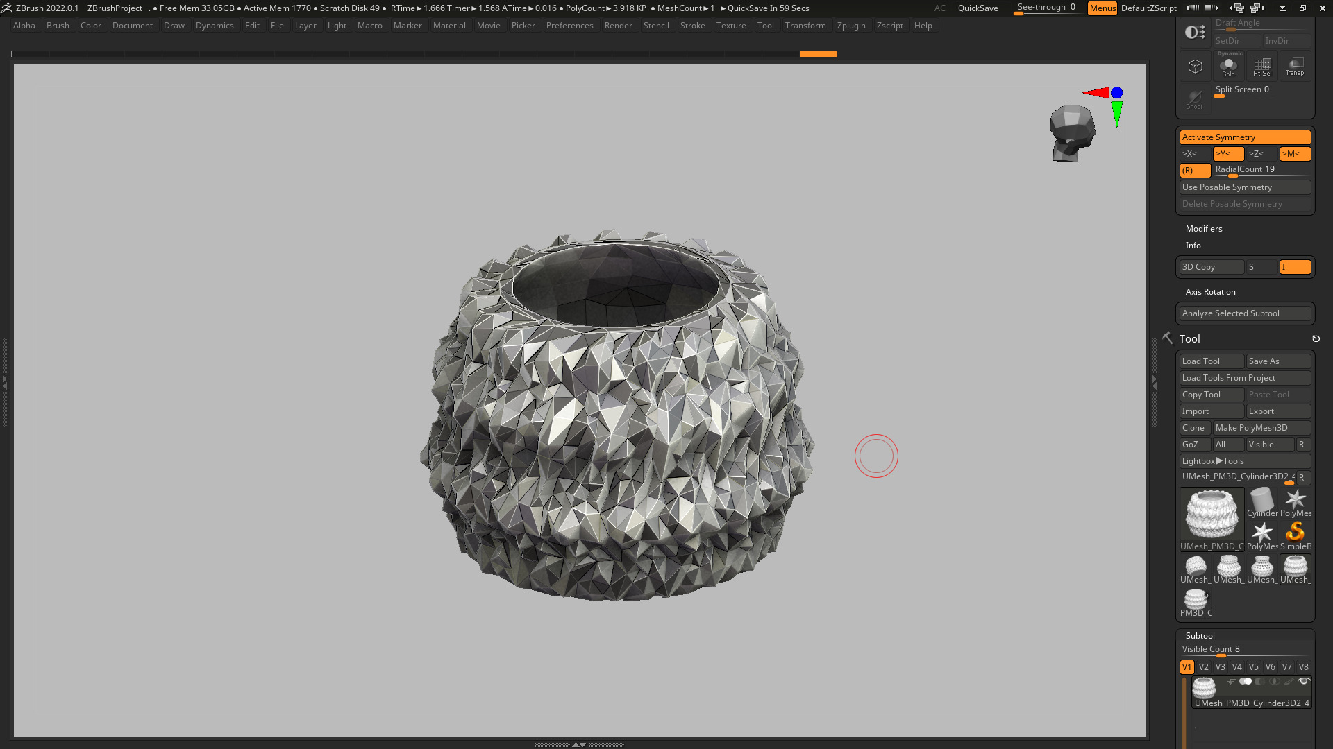 vase 3d print 289  3D print model_3