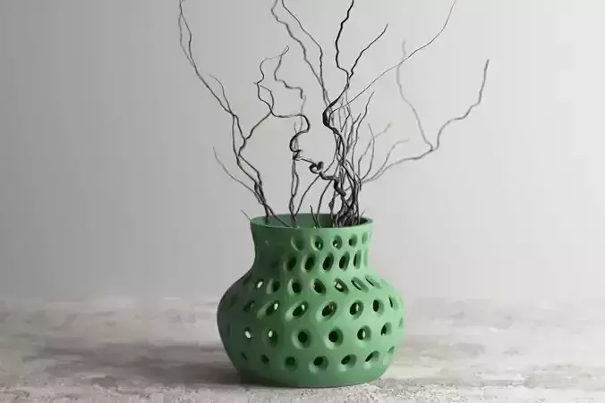 vase 3d print 288 