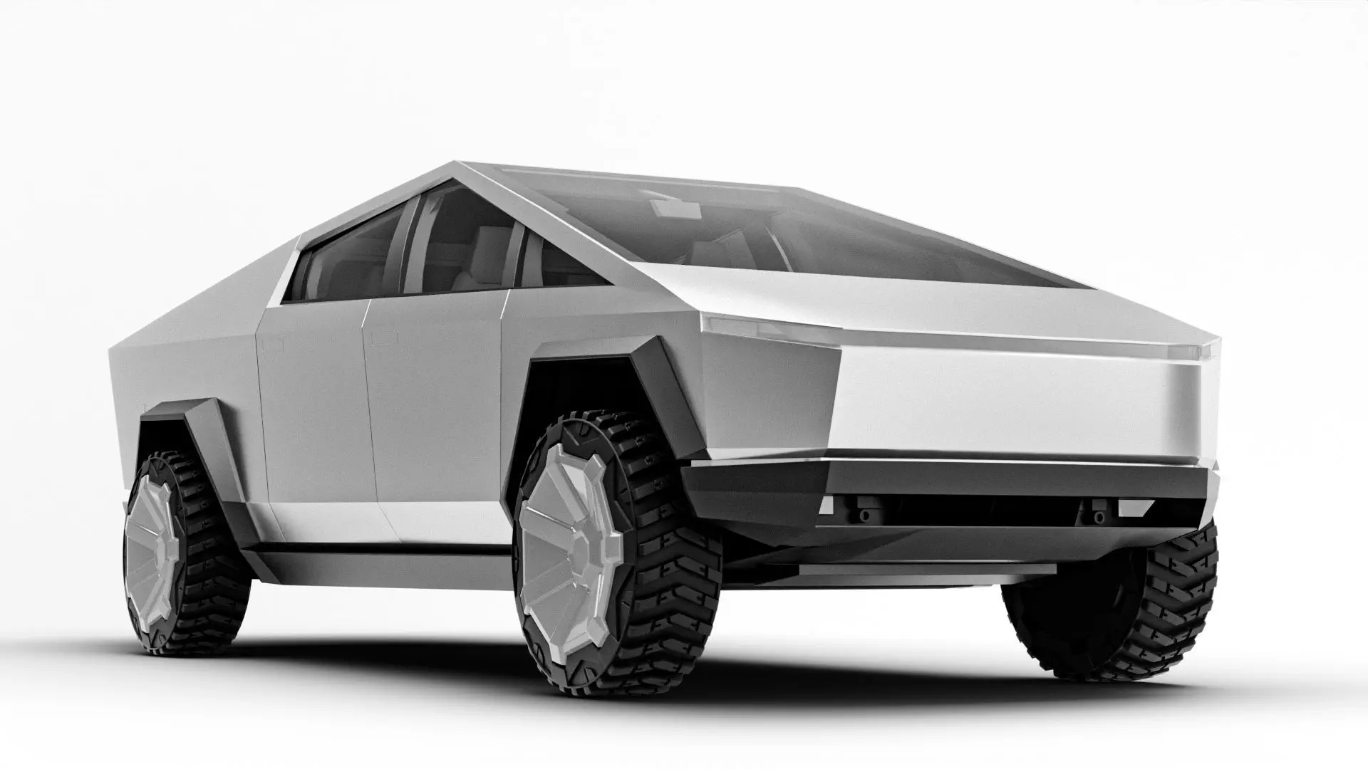 Tesla Model Y 2022  Low-poly 3D model_0