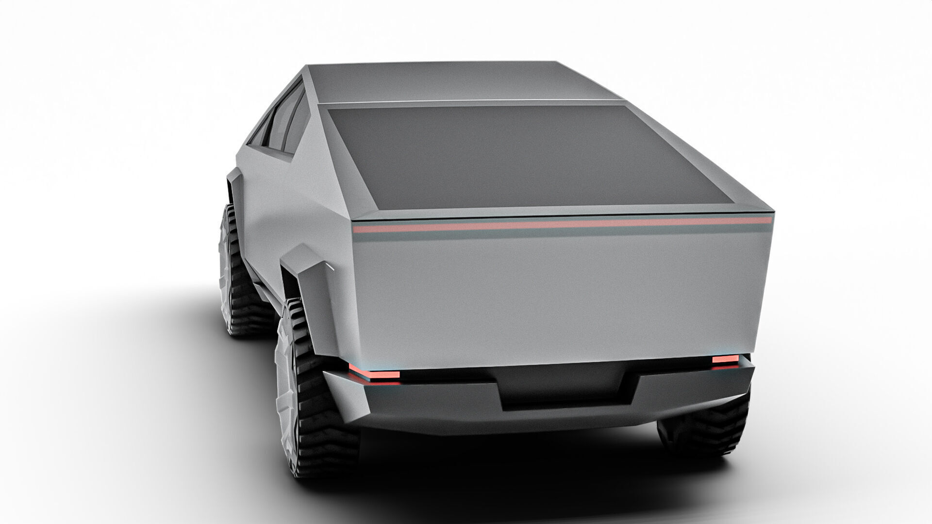 Tesla Model Y 2022  Low-poly 3D model_1