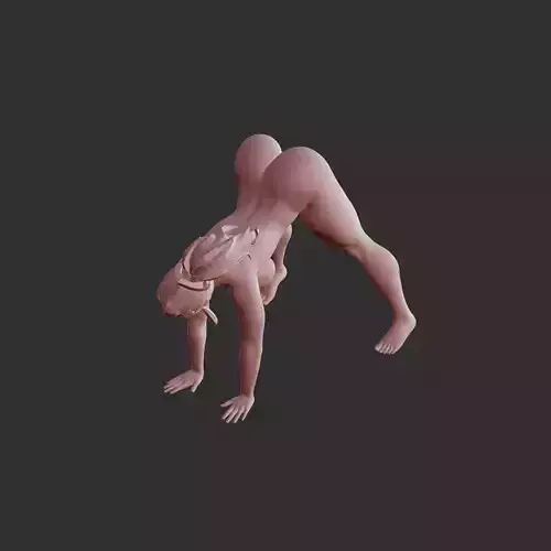 Hot Hentai Babe with Huge Assets NSFW STL