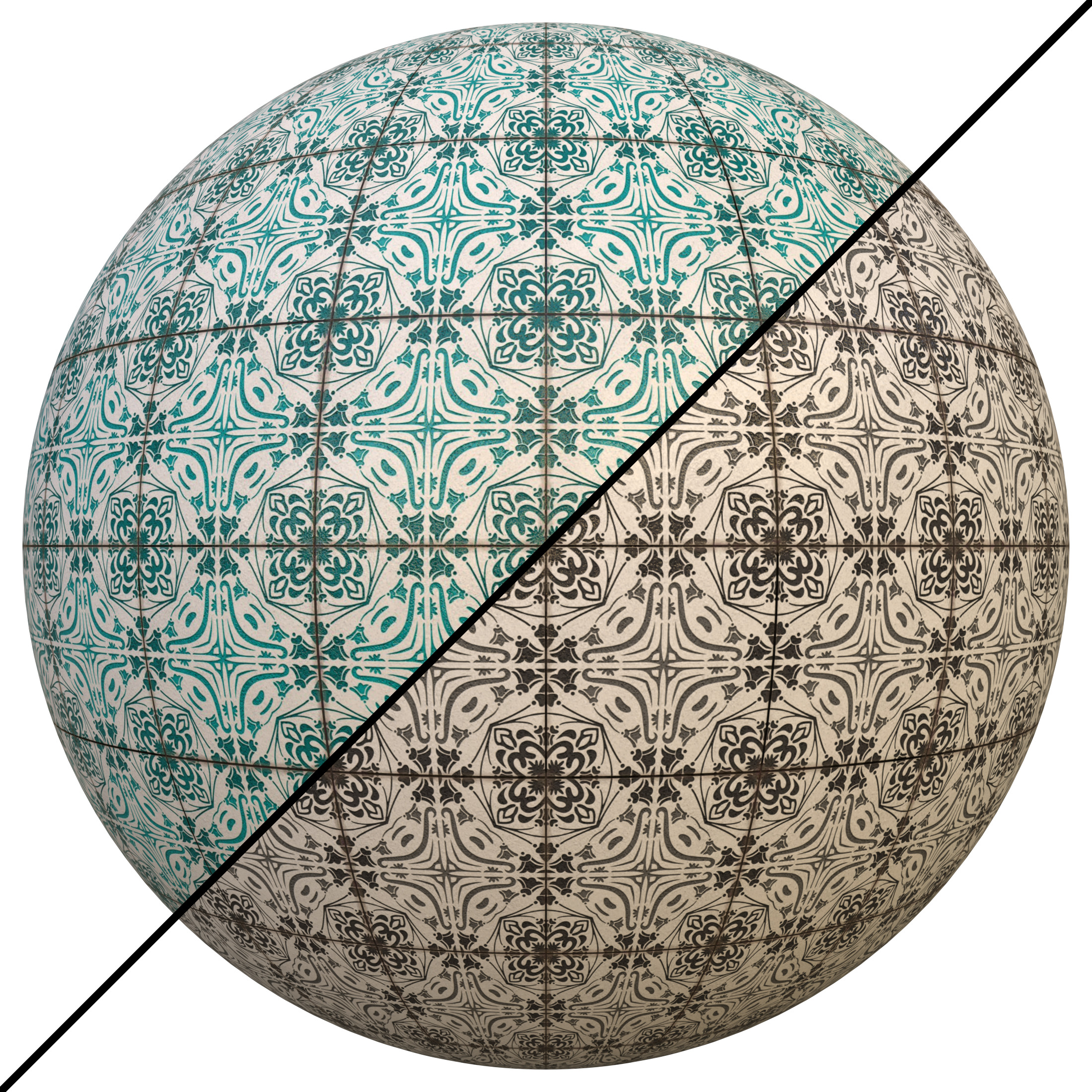 tile patterned 135-seamless-4k-pbr Texture_6