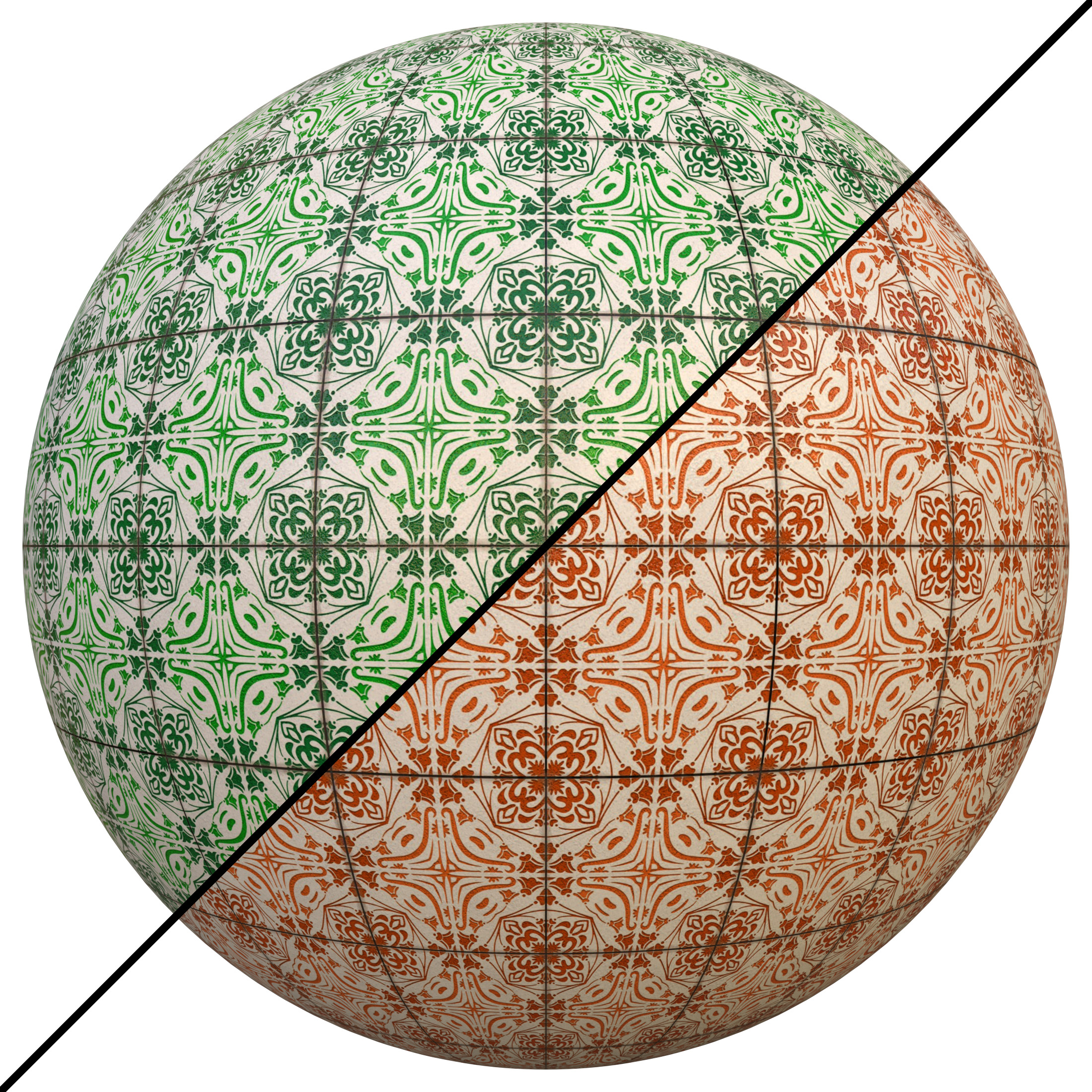 tile patterned 135-seamless-4k-pbr Texture_4
