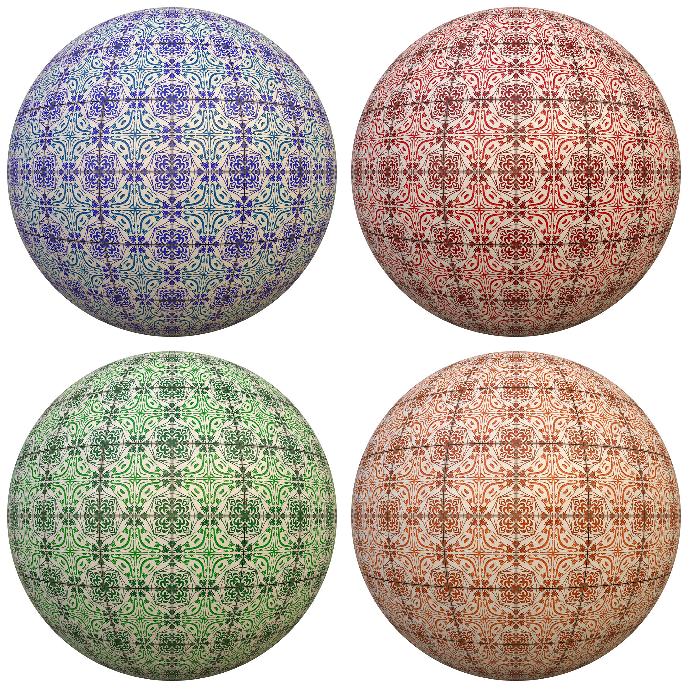 tile patterned 135-seamless-4k-pbr Texture_1