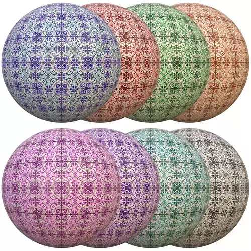 tile patterned 135-seamless-4k-pbr 