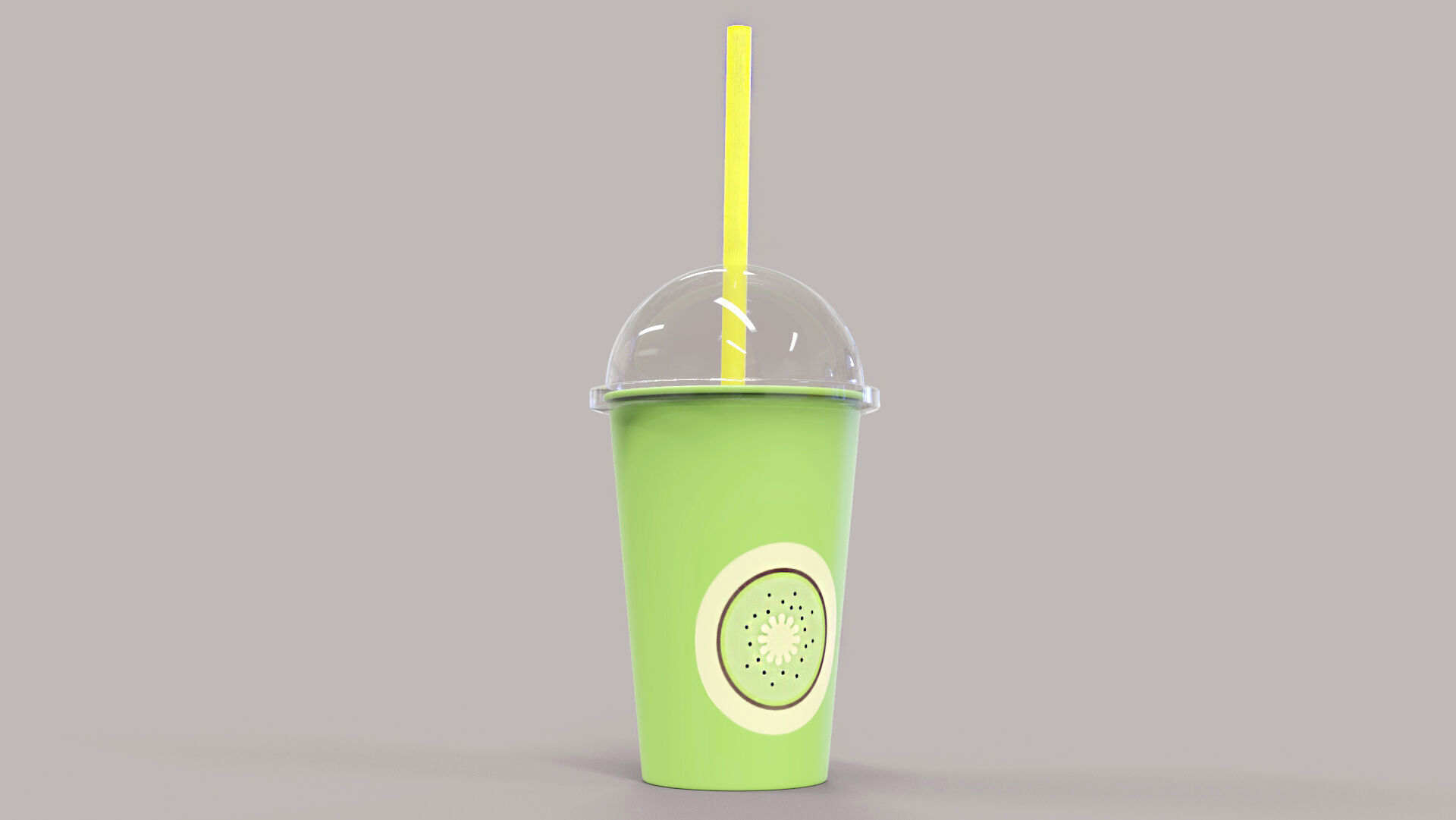 Low-Poly Cartoon Cup Paper 05 Low-poly 3D model_2