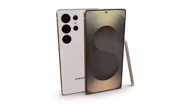 Samsung Galaxy S25 Ultra Titanium Whitesilver  S-Pen