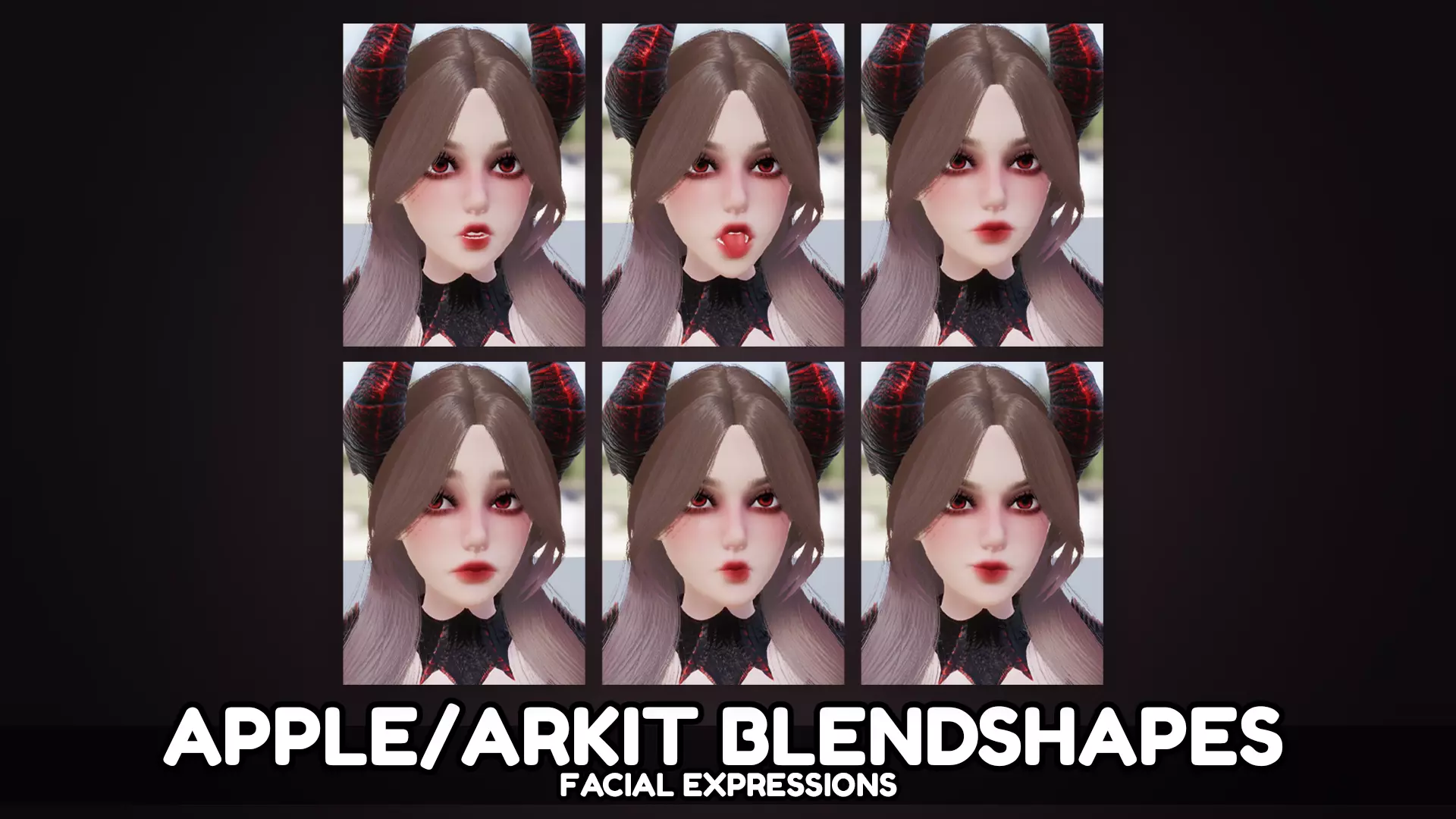 Dragon Girl Selaria Low-poly 3D model_14