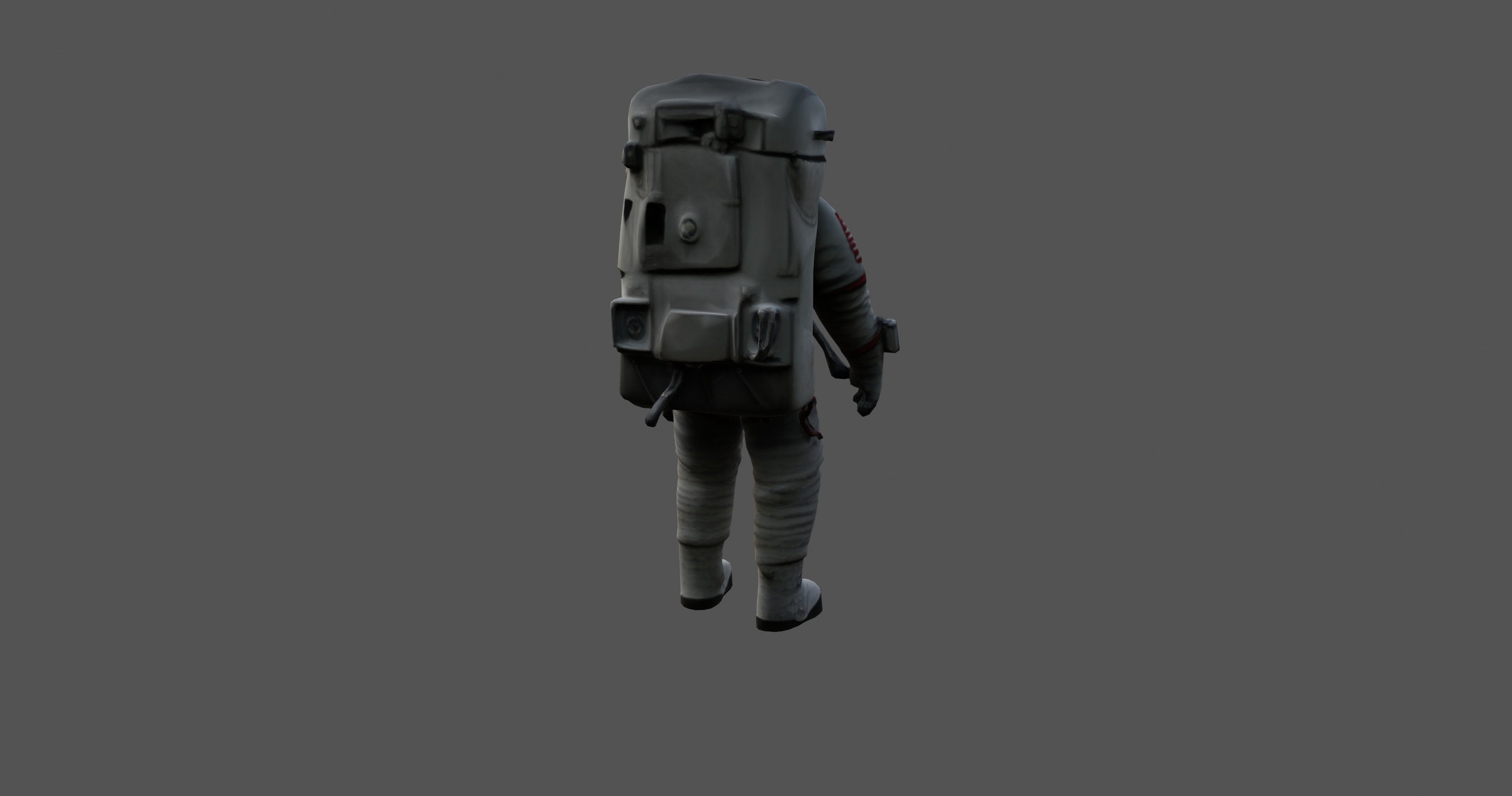 High-Detail Astronaut 3D Model 3D model_6