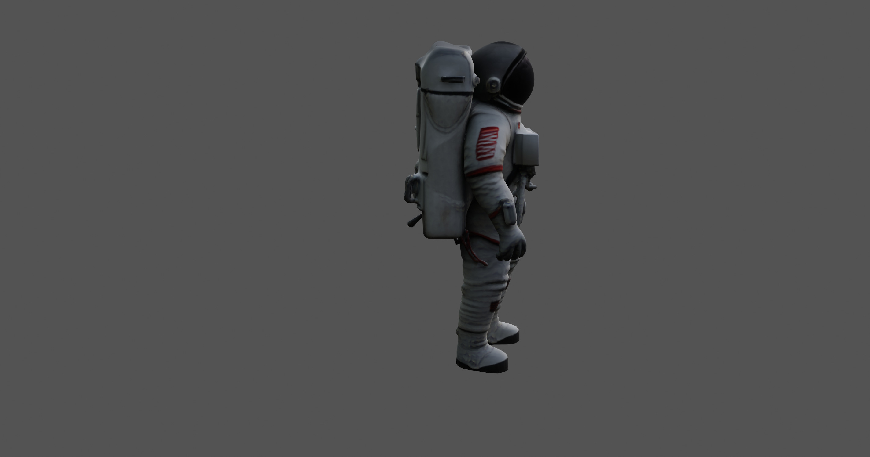 High-Detail Astronaut 3D Model 3D model_5