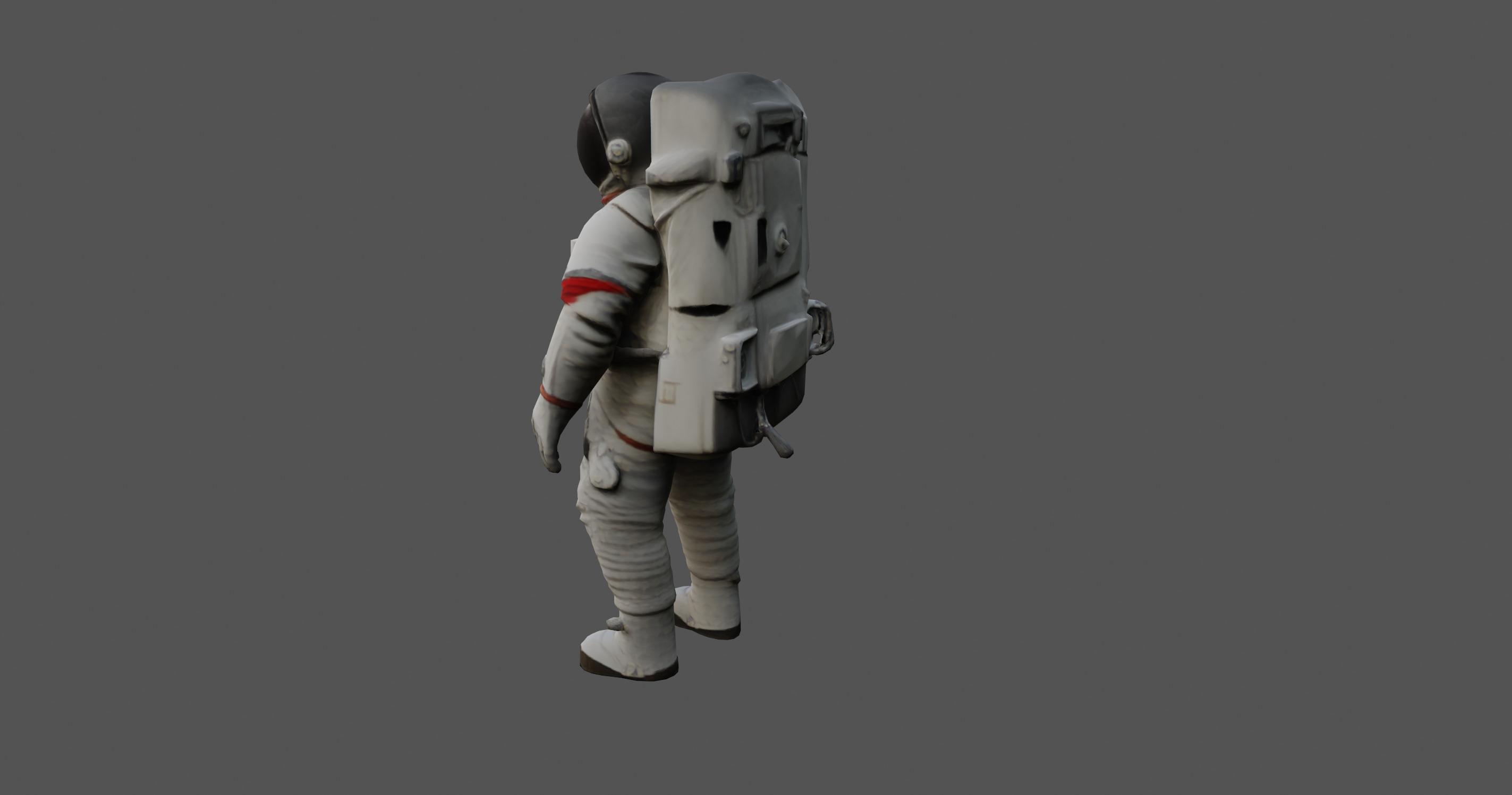 High-Detail Astronaut 3D Model 3D model_7