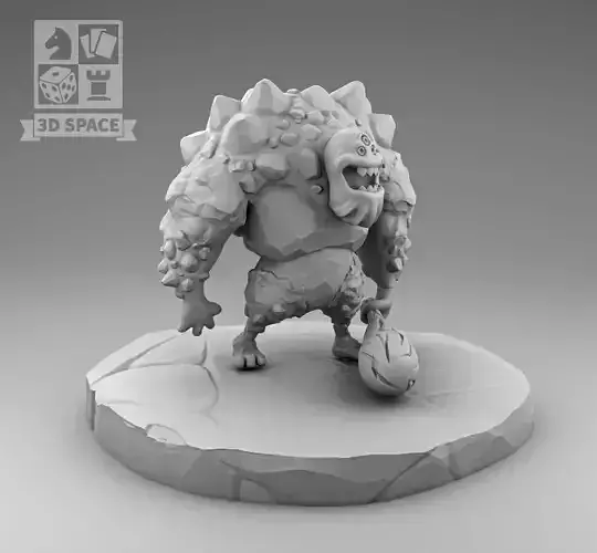 Rock- 3D print model