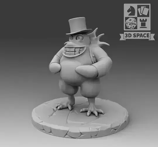 Penguin 3D print model