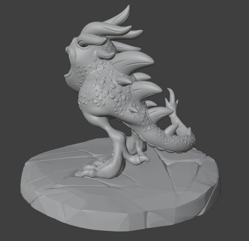 Chupacabra 3D print model_7