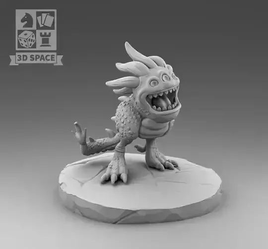 Chupacabra 3D print model