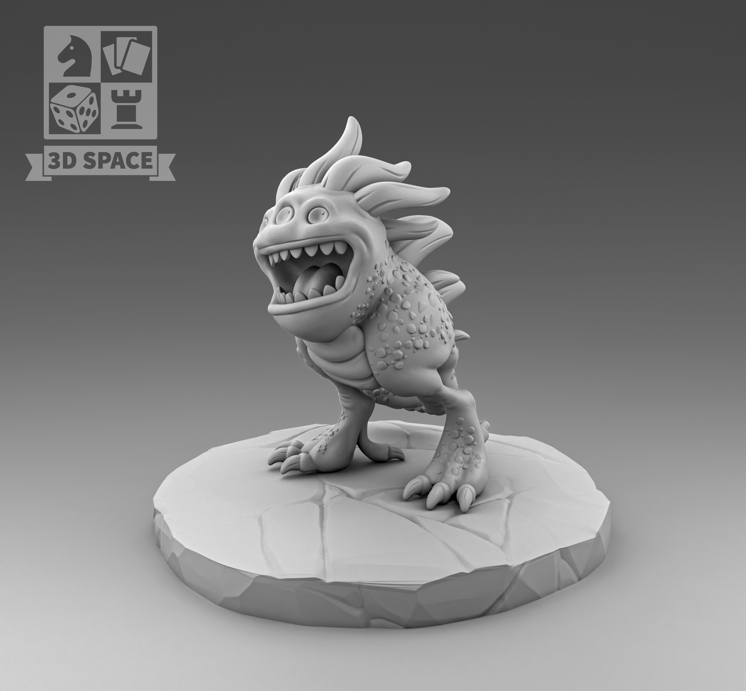 Chupacabra 3D print model_1