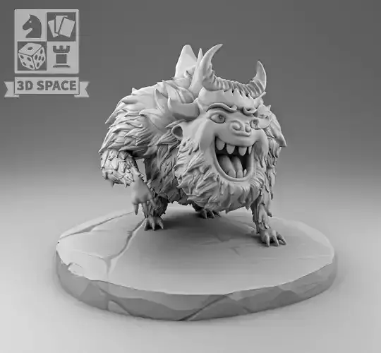 bison 3D print model