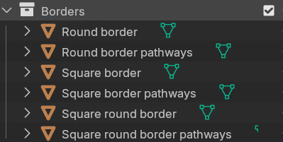 Topiary Buxus bushes 3D model_13
