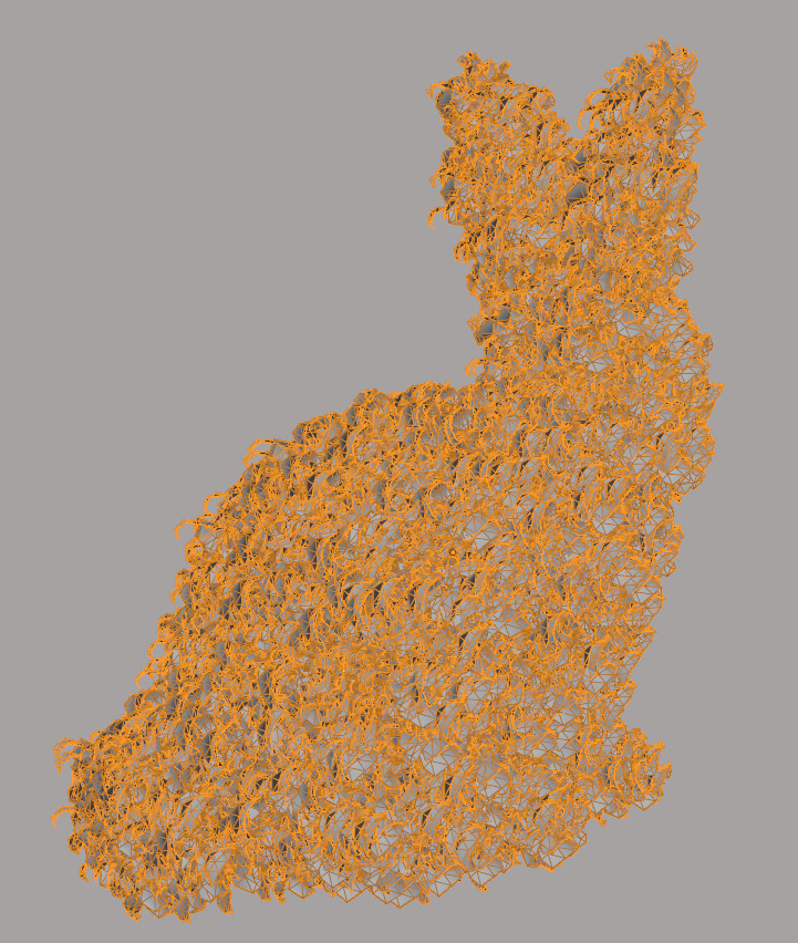 Topiary Buxus bushes 3D model_15