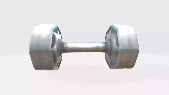 3d High Resolution  Heavy Dumbbell Weight 3d Model