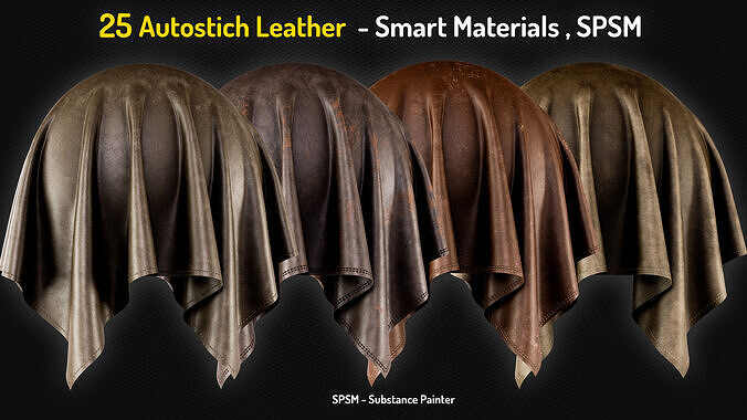 25 Autostich Leather Smart Materials Texture