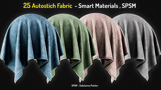 25 Autostich Fabric Smart Materials Texture