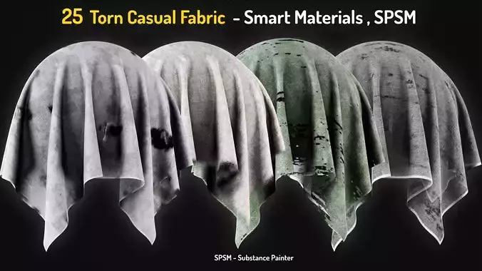 25 Torn Casual Fabric Smart Materials