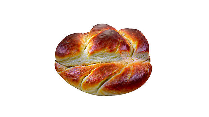3D Realistic Bread 3D model 4