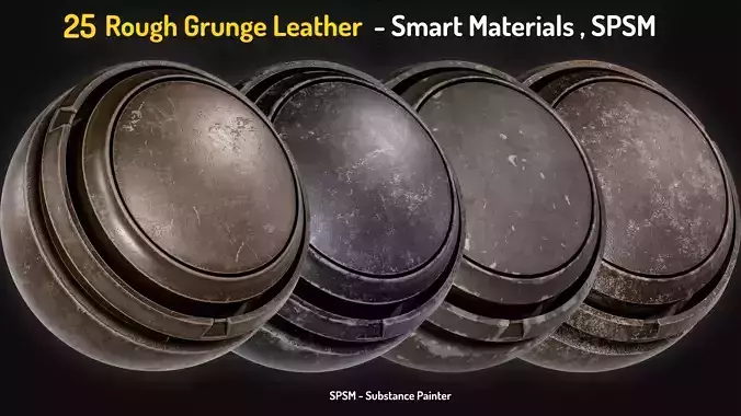 25 Rough Grunge Leather Smart Materials