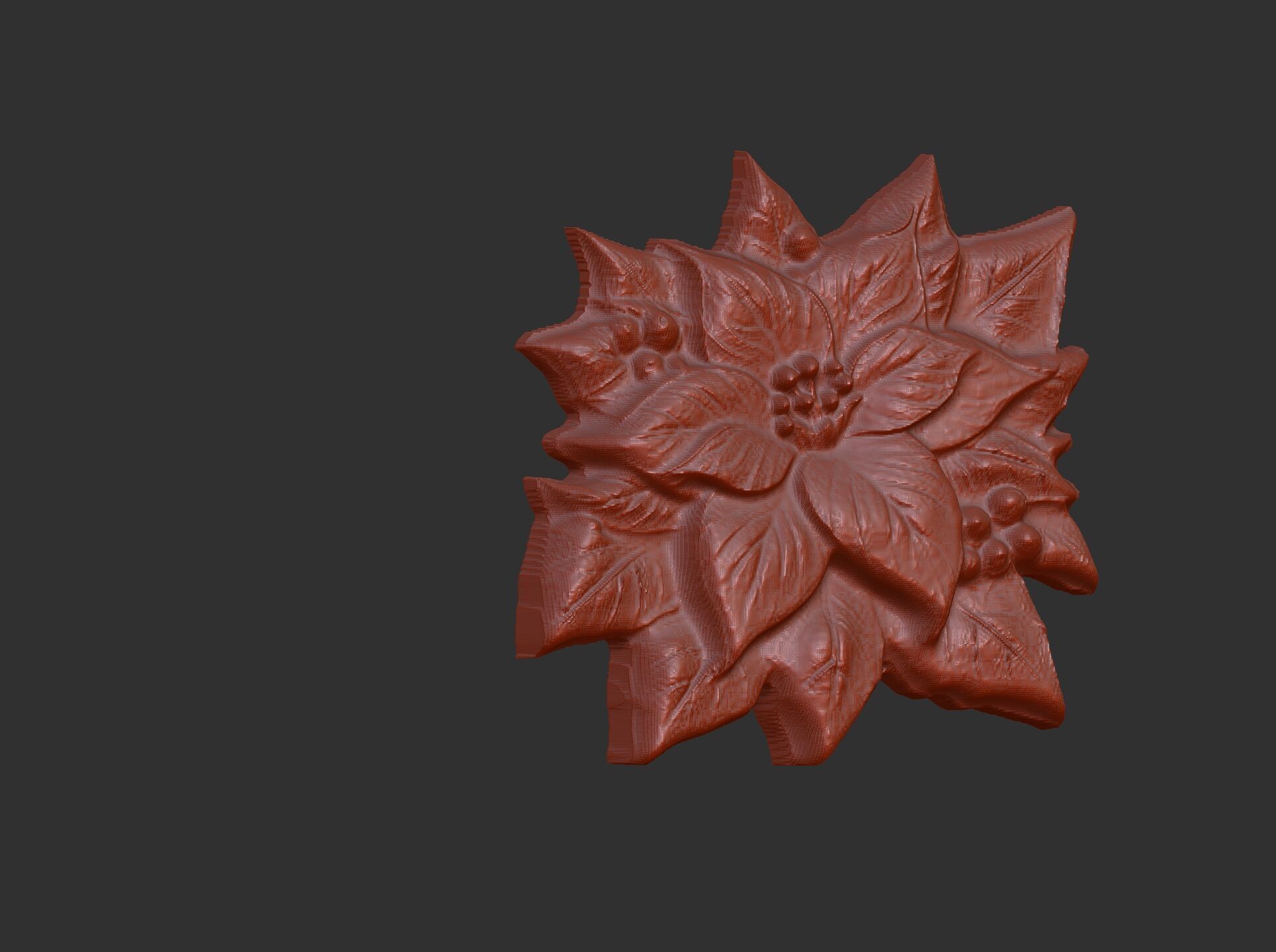 flower cnc model 3D print model_2