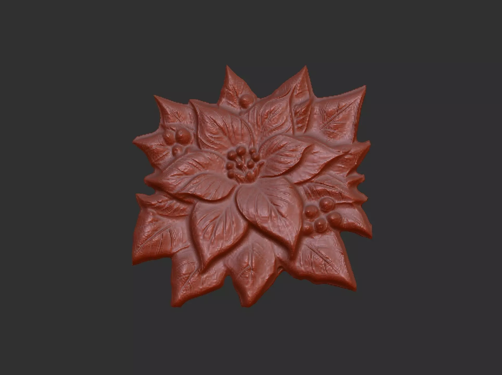 flower cnc model 3D print model_0