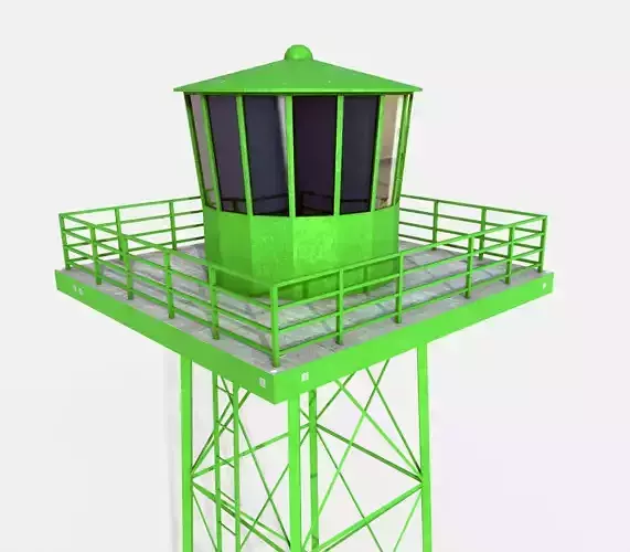 Breakwater Head Light Low-poly 3D model