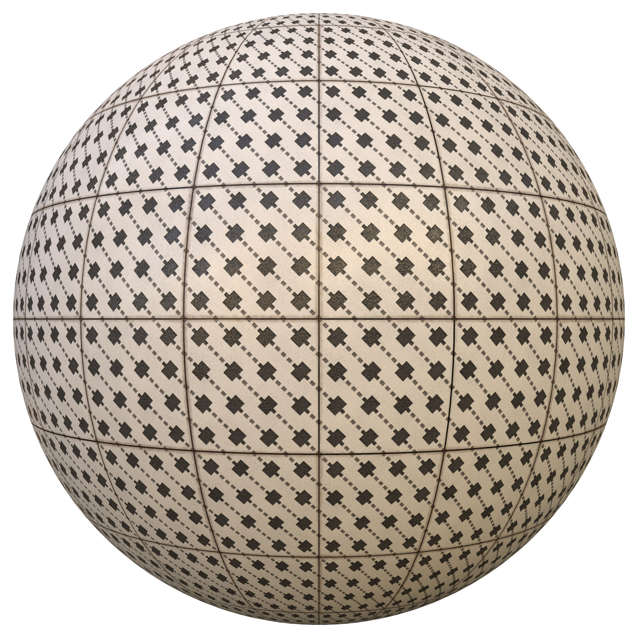 tile patterned 145-seamless-4k-pbr  3D model_7