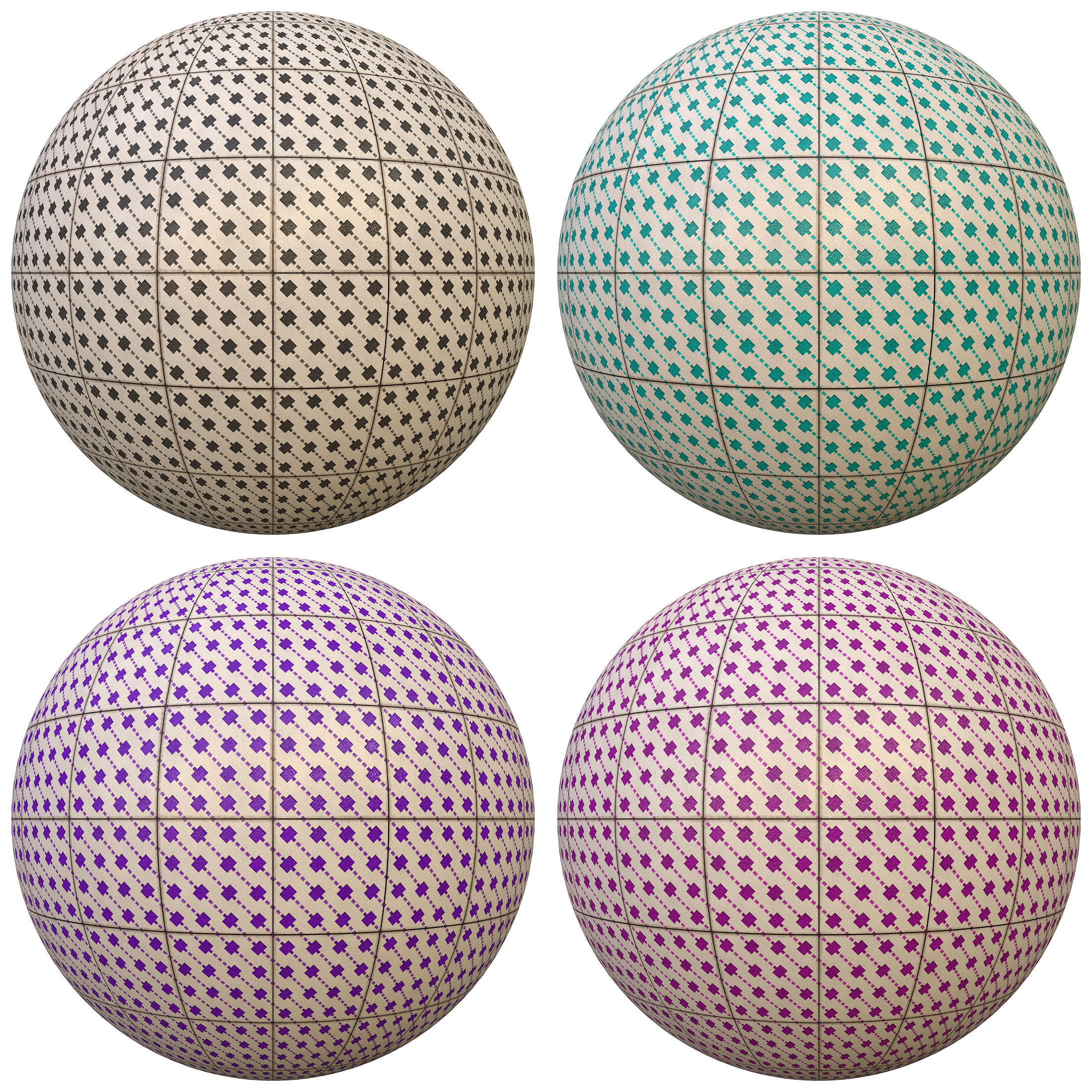 tile patterned 145-seamless-4k-pbr  3D model_1