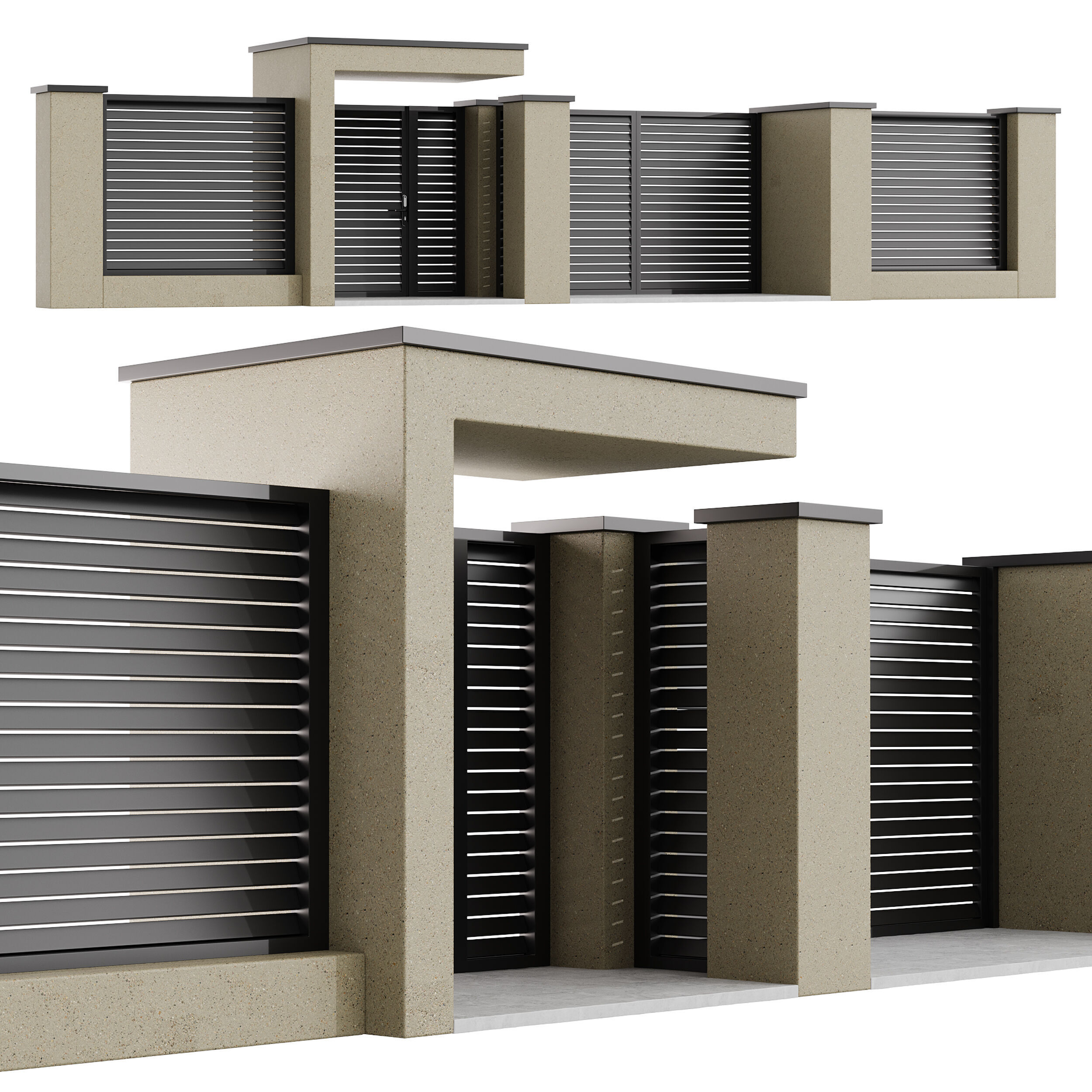 Fencing 19 3D model_3