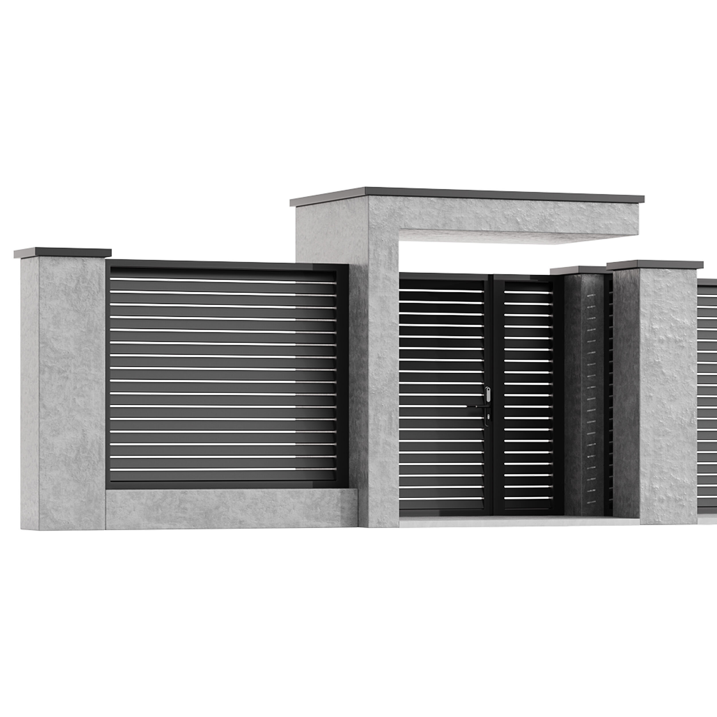 Fencing 19 3D model_5