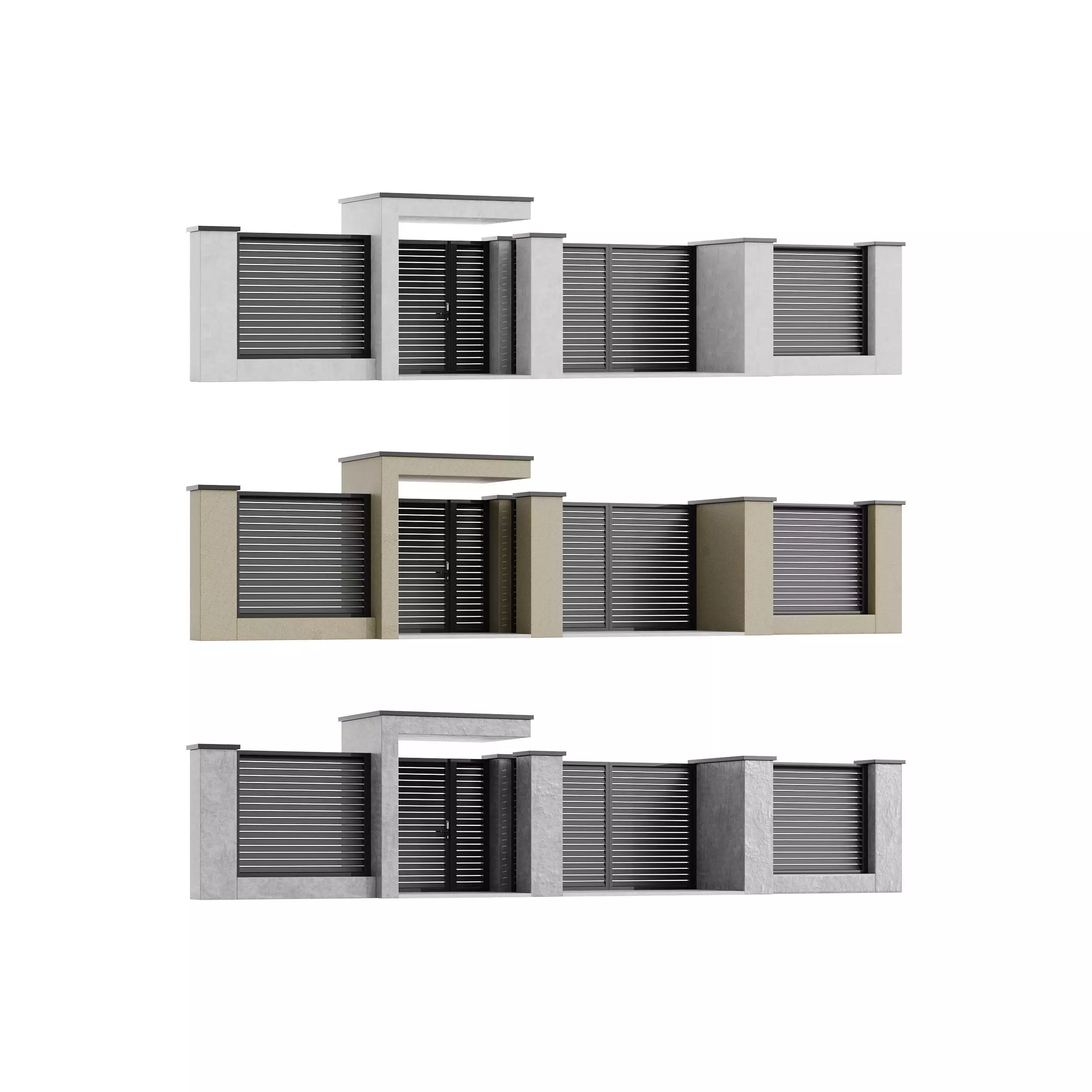 Fencing 19 3D model_0