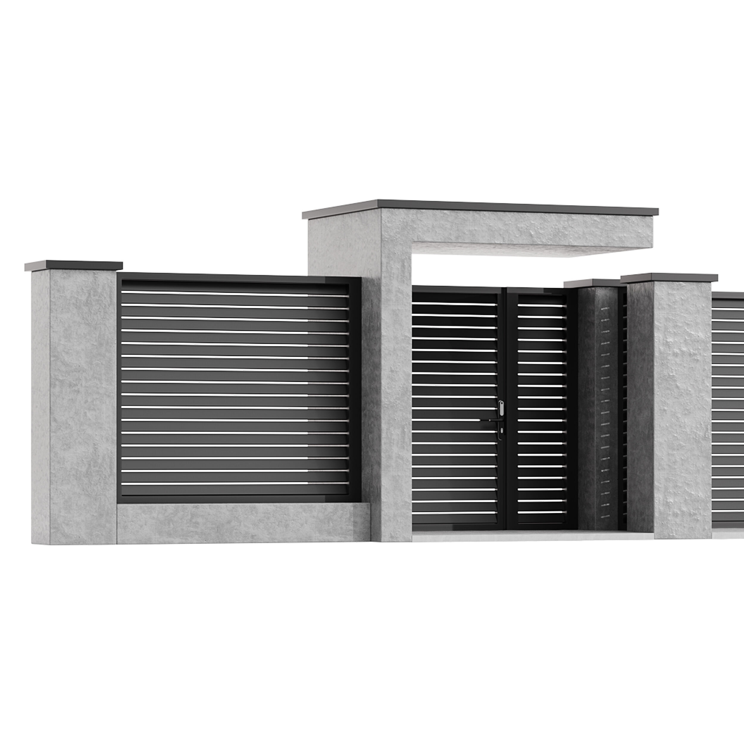 Fencing 19 3D model_9